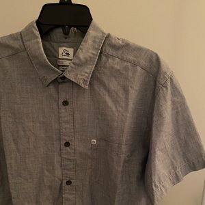 quiksilver button down